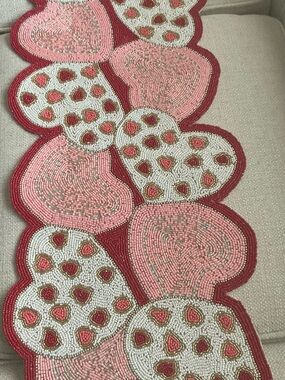 Beaded Table Runner